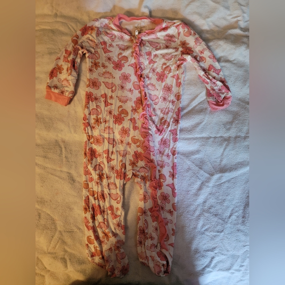 Milkberry Dinosaur Pajama 6-9Months